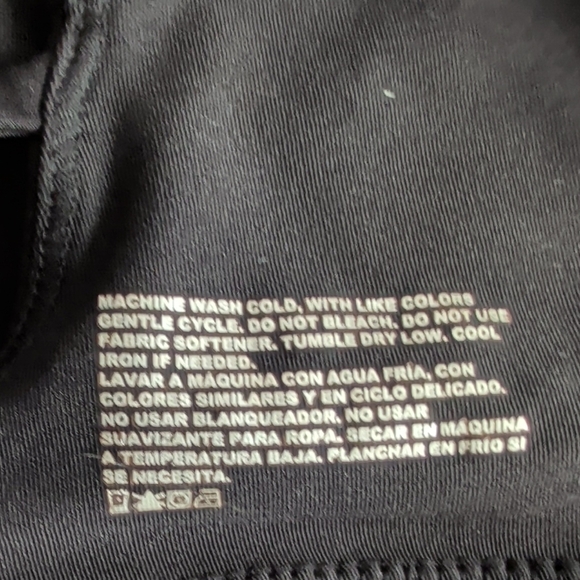 Avia Black Crisscross Sports Bra - Picture 5 of 9